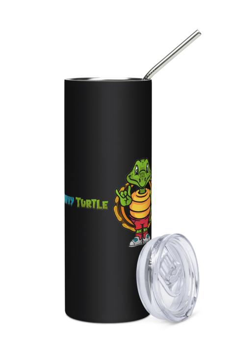 Savvy Turtle® Rock The Shell Black Ice Tumbler