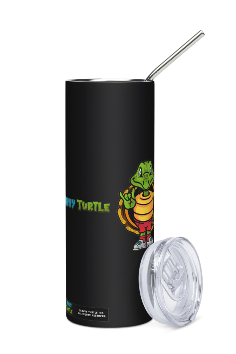 Savvy Turtle® Rock The Shell Black Ice Tumbler