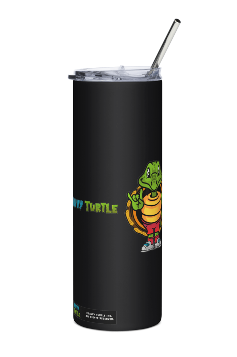 Savvy Turtle® Rock The Shell Black Ice Tumbler