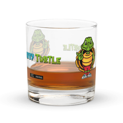 Savvy Turtle® Rock The Shell Bourbon Glass