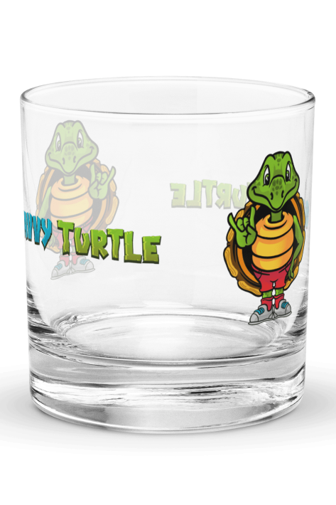 Savvy Turtle® Rock The Shell Bourbon Glass