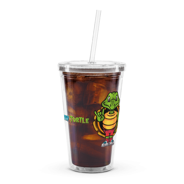 Savvy Turtle® Rock The Shell Clear Plastic Tumbler