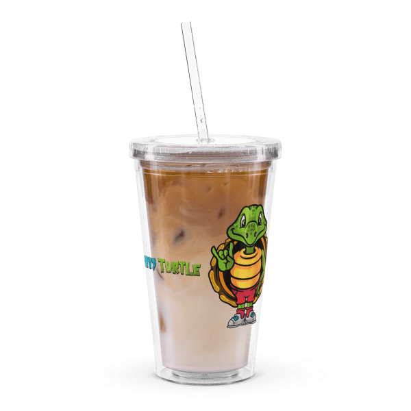 Savvy Turtle® Rock The Shell Clear Plastic Tumbler