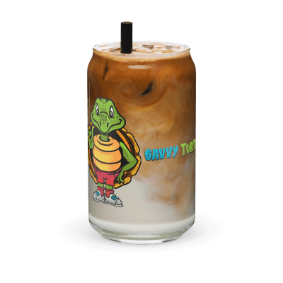Savvy Turtle® Rock The Shell Hydros Glass