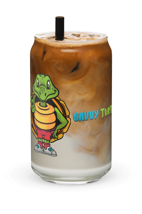 Savvy Turtle® Rock The Shell Hydros Glass