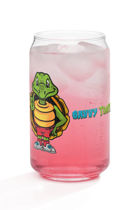 Savvy Turtle® Rock The Shell Hydros Glass