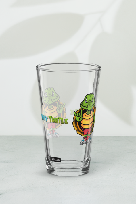 Savvy Turtle® Rock The Shell Pint Glass