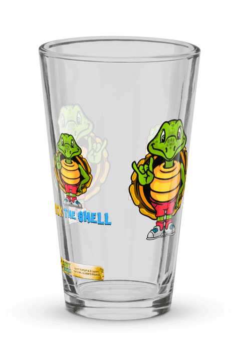 Savvy Turtle® Rock The Shell® Pint Glass