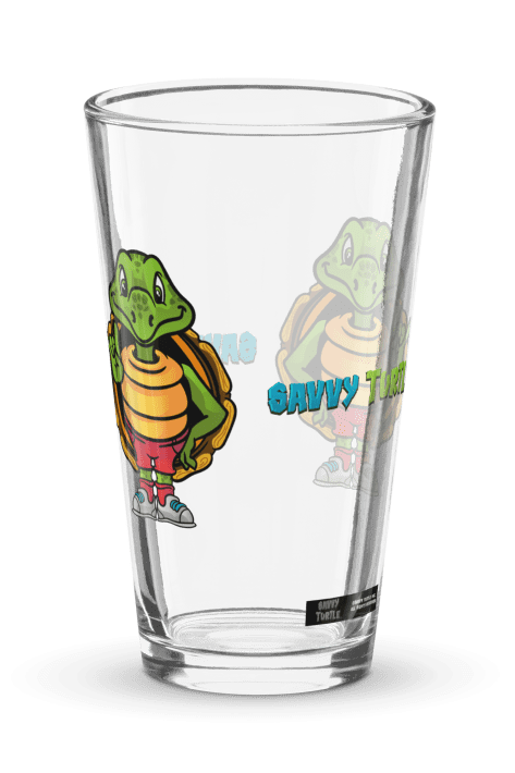 Savvy Turtle® Rock The Shell® Pint Glass