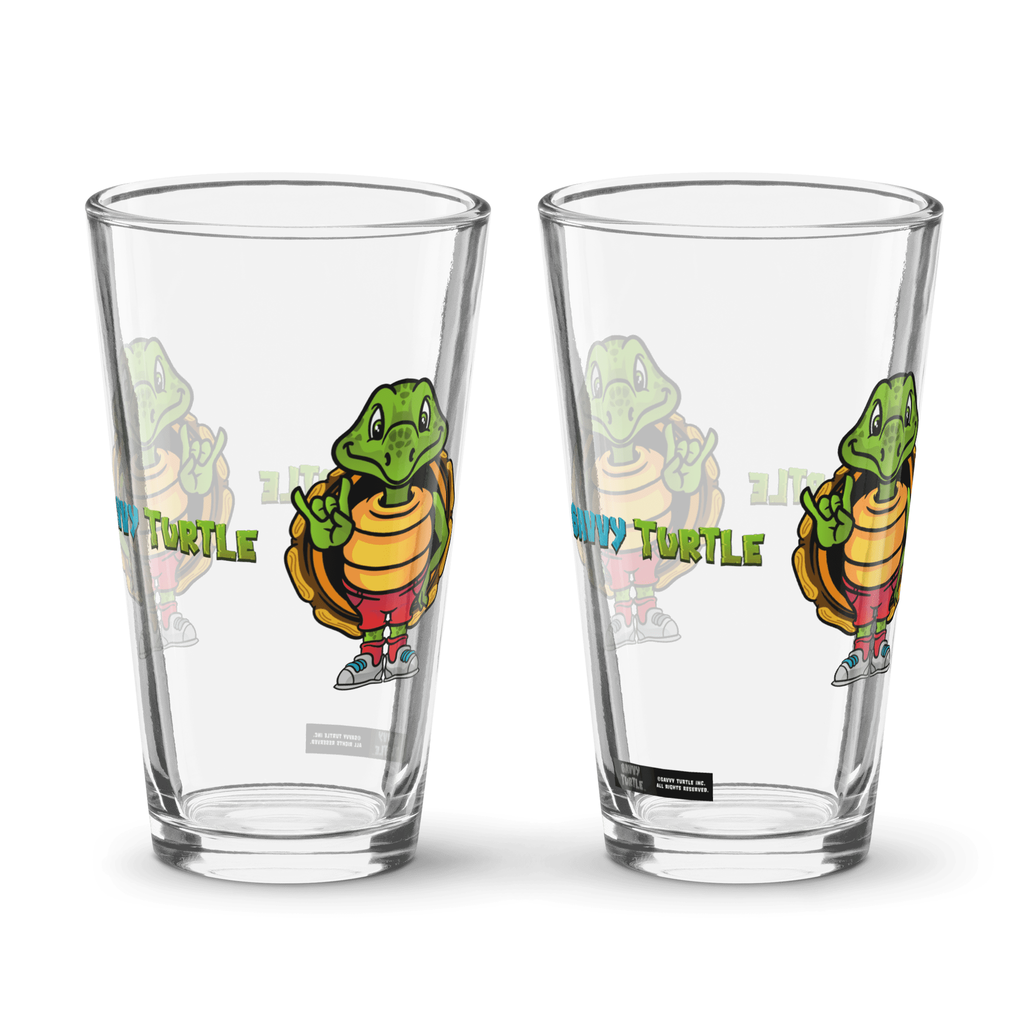 Savvy Turtle® Rock The Shell Pint Glass