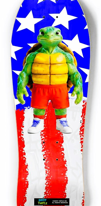 King Savvy Turtle Old Skool Deck