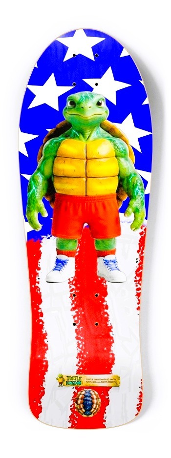 King Savvy Turtle® Old Skool Deck