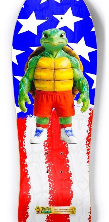 King Savvy Turtle® Old Skool Deck