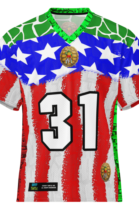 Savvy Turtle Official TFL® Football Jersey – Jax #31