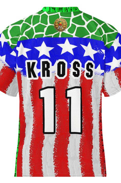 Savvy Turtle Official TFL® Football Jersey – Kross #11