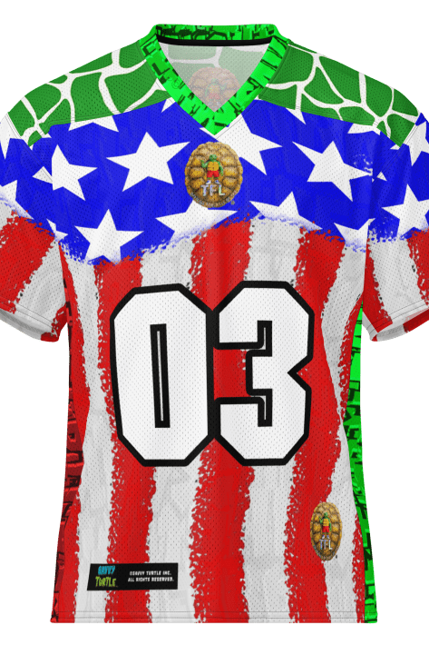 Savvy Turtle Official TFL® Football Jersey – Riff #03