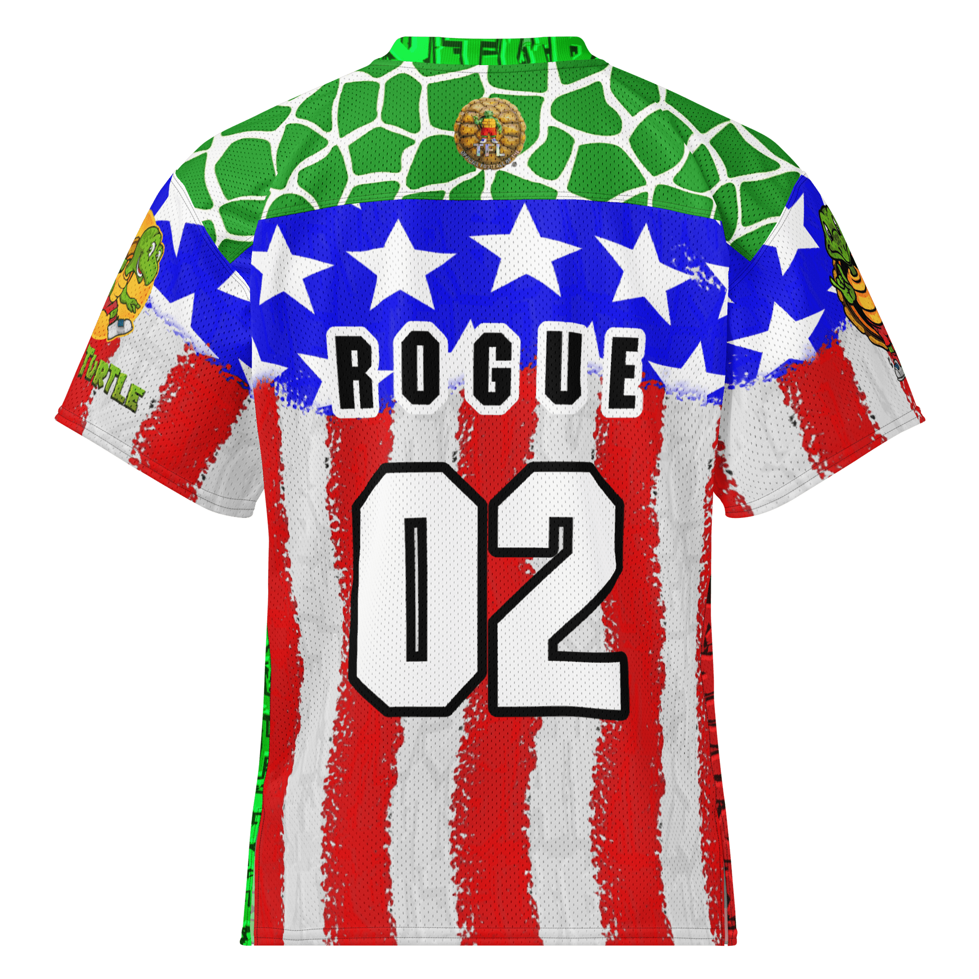 Savvy Turtle Official TFL® Football Jersey – Rogue #02