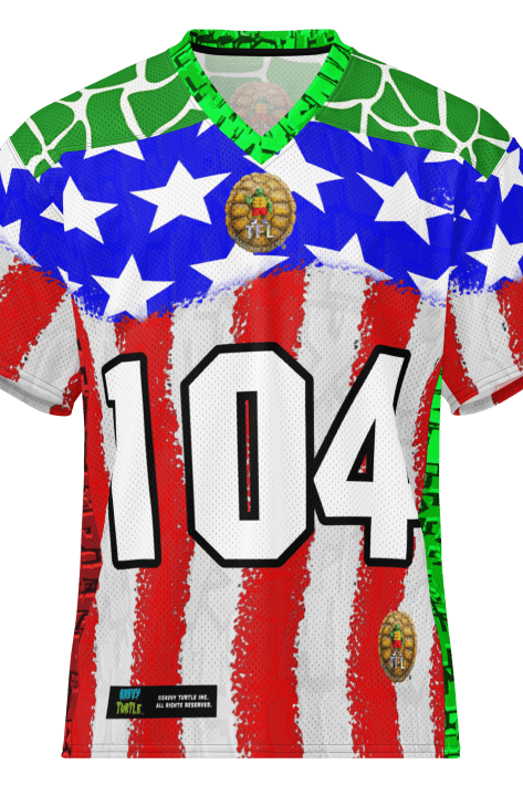 Savvy Turtle Official TFL® Football Jersey – Seraphina #104