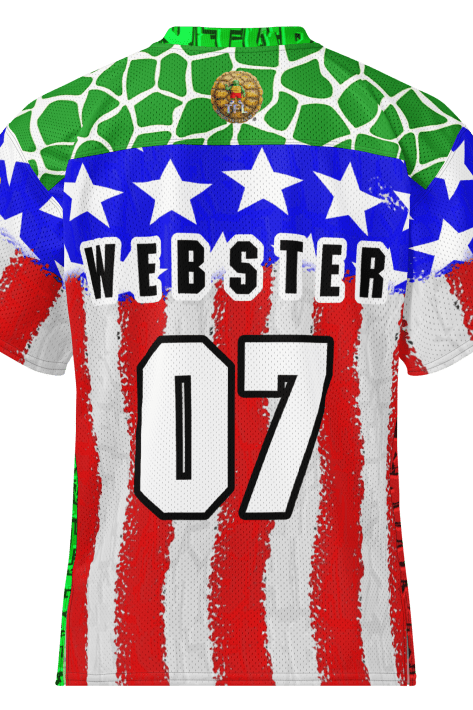 Savvy Turtle Official TFL® Football Jersey – Webster #07