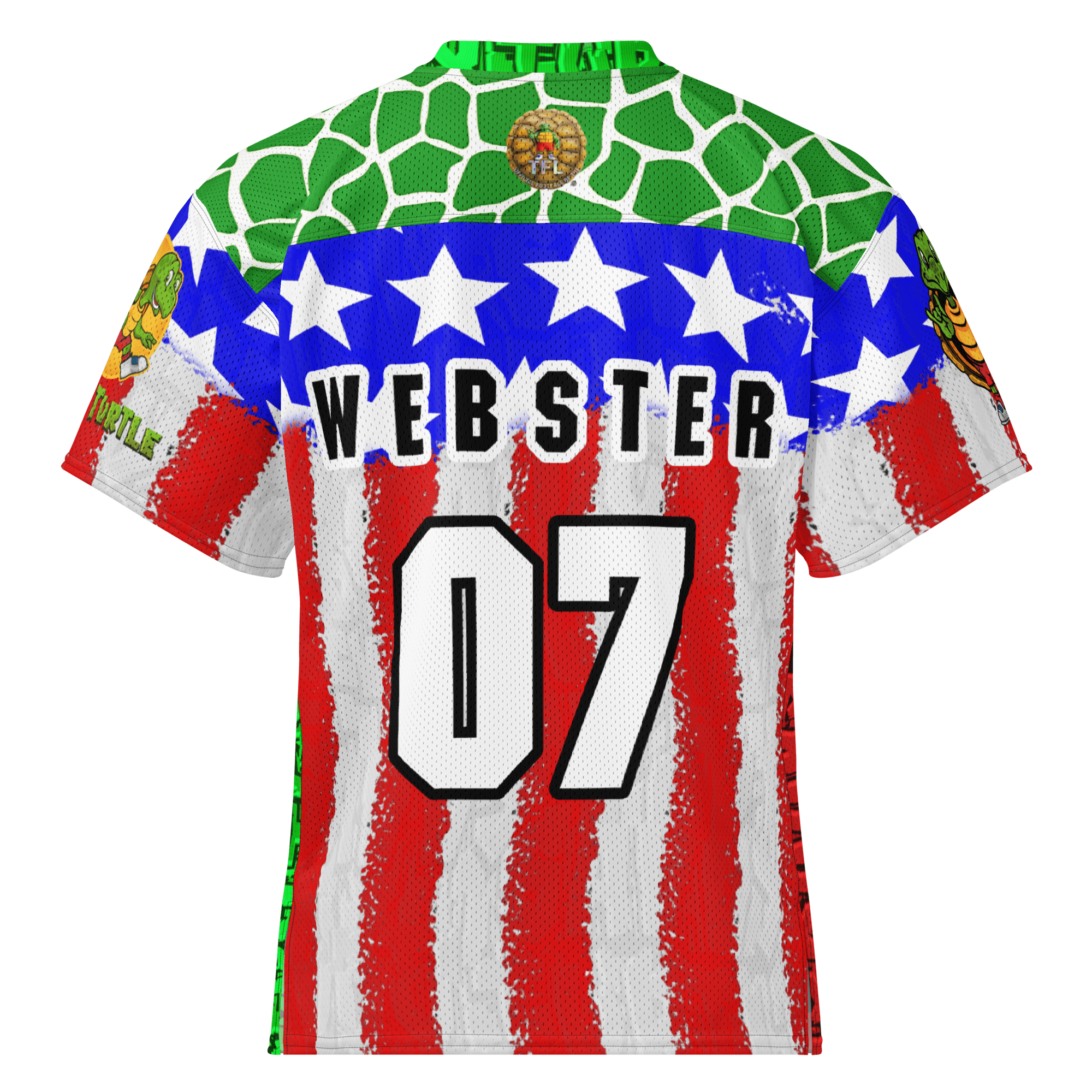Savvy Turtle Official TFL® Football Jersey – Webster #07