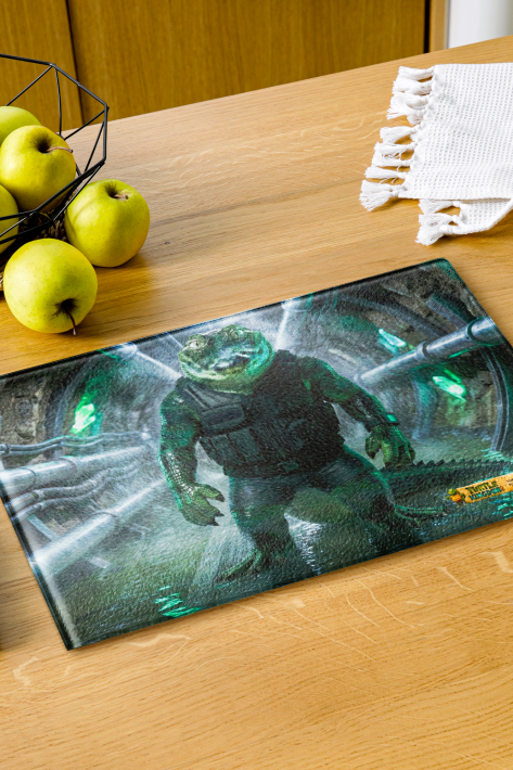 Turtle Kingdom® Bayou® Glass Cutting Board