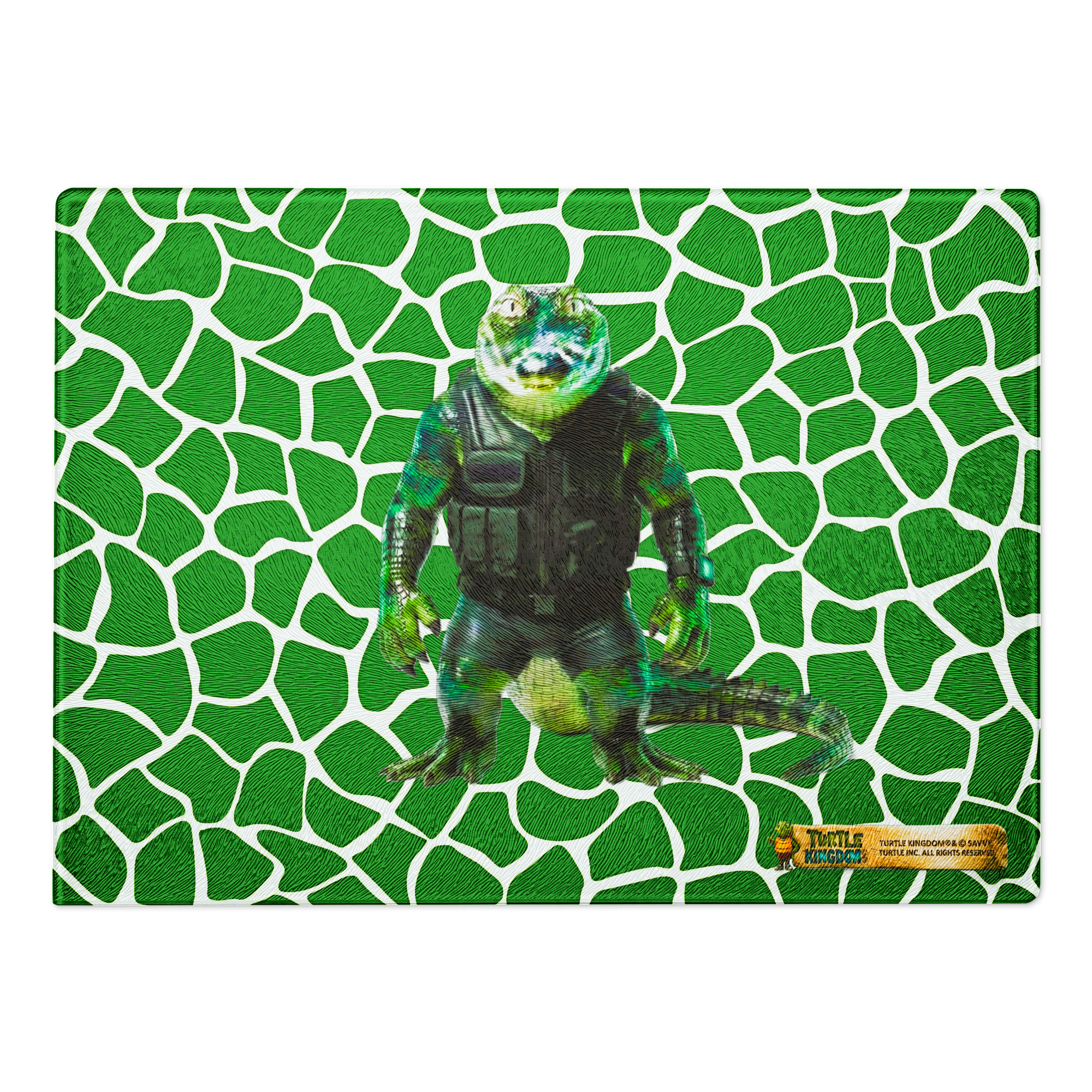 Turtle Kingdom® Bayou® Glass Cutting Board
