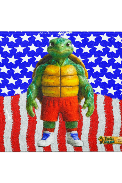 Turtle Kingdom® King Savvy Turtle® Glass Cutting Board