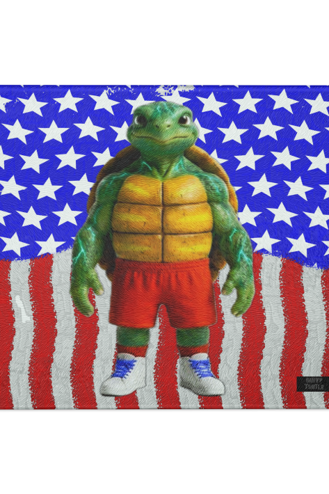 Turtle Kingdom® King Savvy Turtle® Glass Cutting Board
