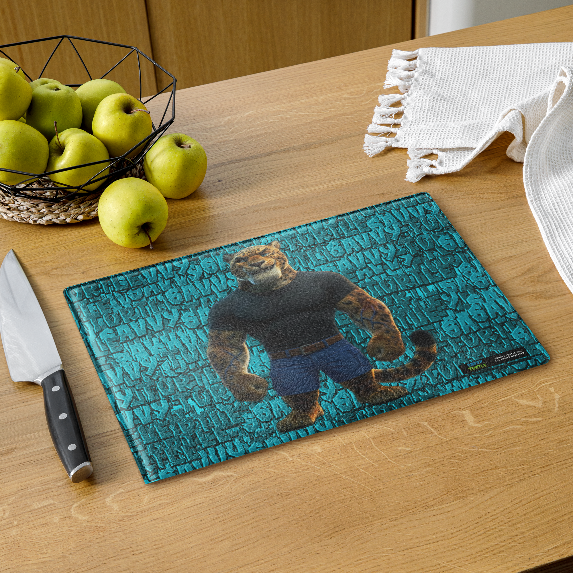 Turtle Kingdom® Kross® Glass Cutting Board
