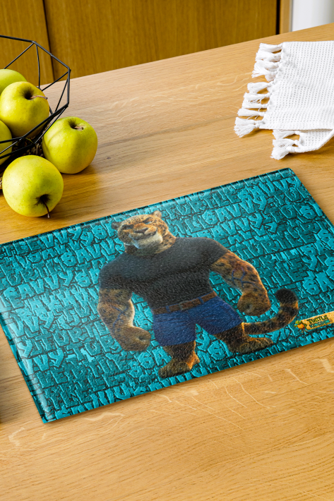 Turtle Kingdom® Kross® Glass Cutting Board