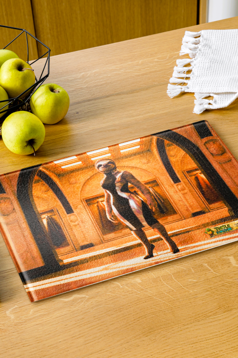 Turtle Kingdom® Sydney® Glass Cutting Board