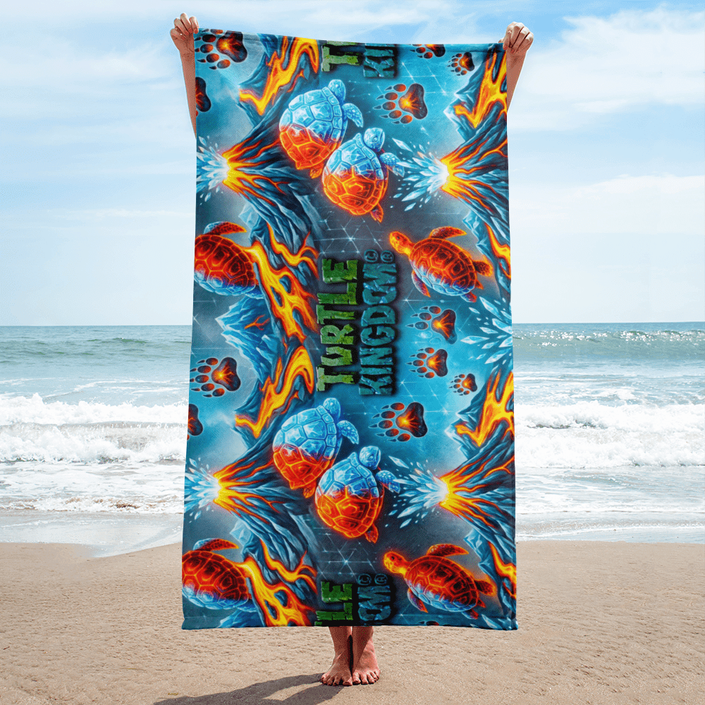 Turtle Kingdom® Theme Park Limited Edition Beach Towel