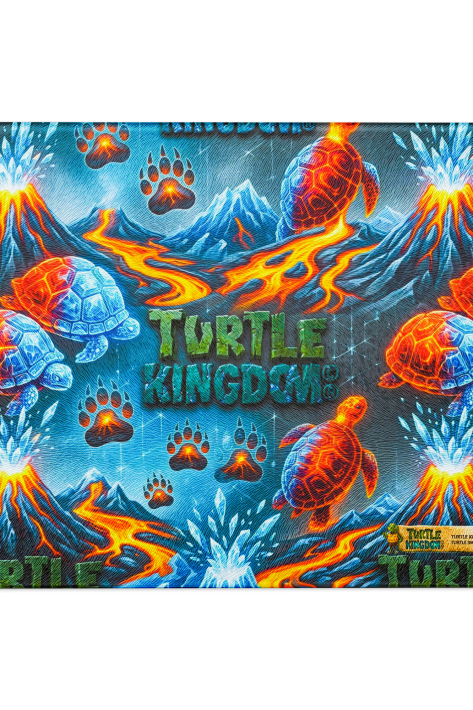 Turtle Kingdom® Theme Park Limited Edition Glass Cutting Board