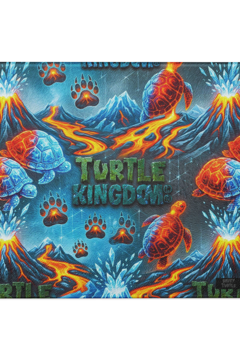Turtle Kingdom® Theme Park Limited Edition Glass Cutting Board