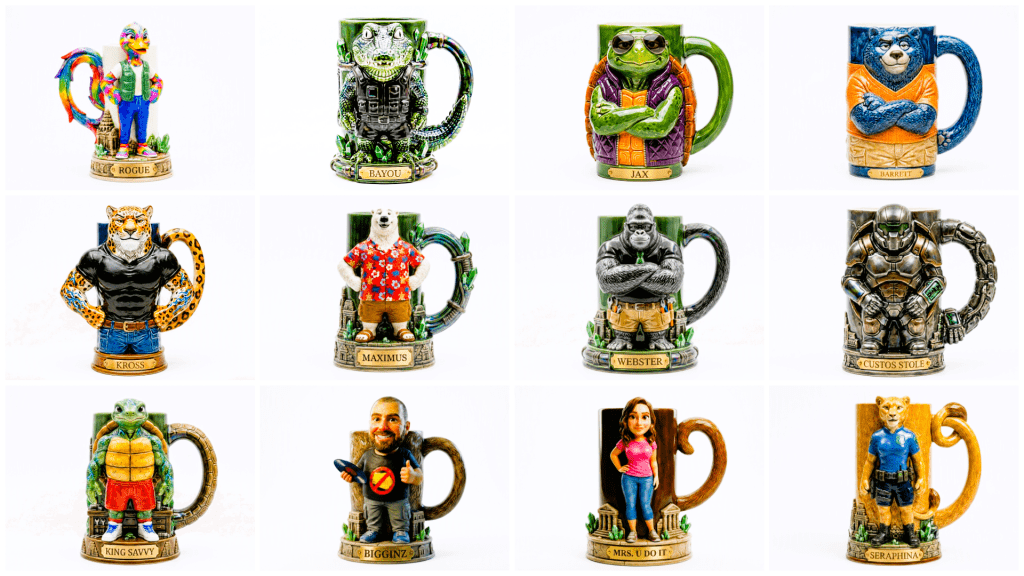 Savvy Turtle Retail Unveils 3D Sculpted Drinkware